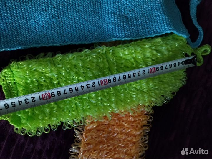 Мочалки ручной вязки