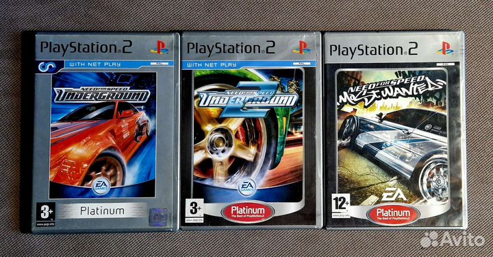 Need for speed collection PS2