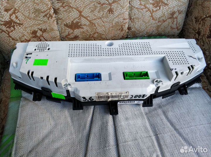 Щиток приборов монохром 3.6 BHK VW Туарег GP