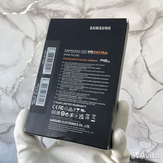 500gb Samsung 970 Evo Plus SSD m2