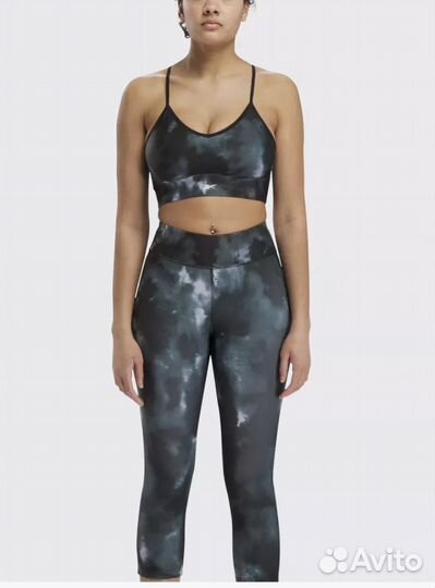 Reebok Топ-бра train printed sports BRA (S)