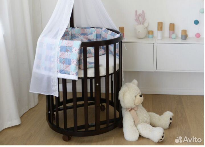 Кроватка-трансформер Ellipsebed