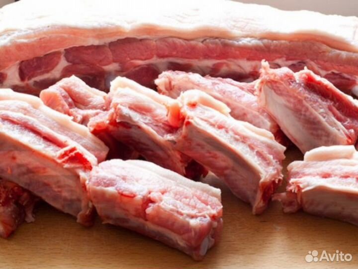 Ребра свиные ленточки