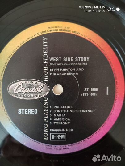 LP stan kenton (Kenton's West Side Story) orig.196