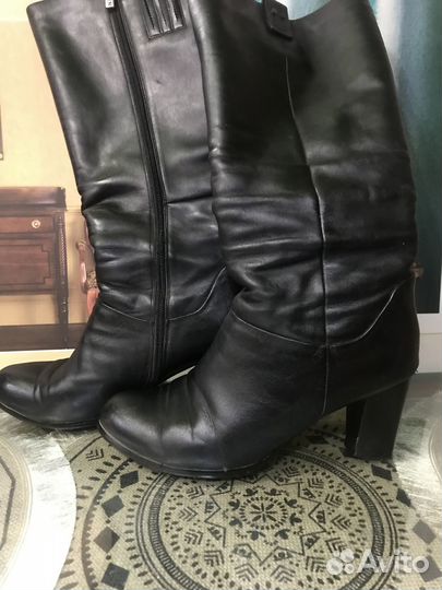 Полусапоги натуральная кожа