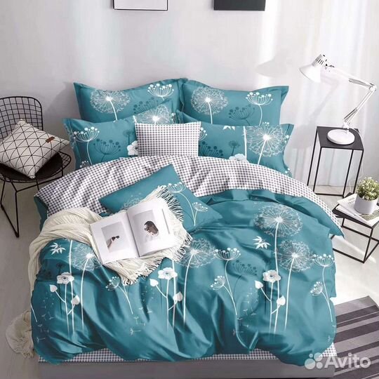 Белье постельное евро и двухспальное новое