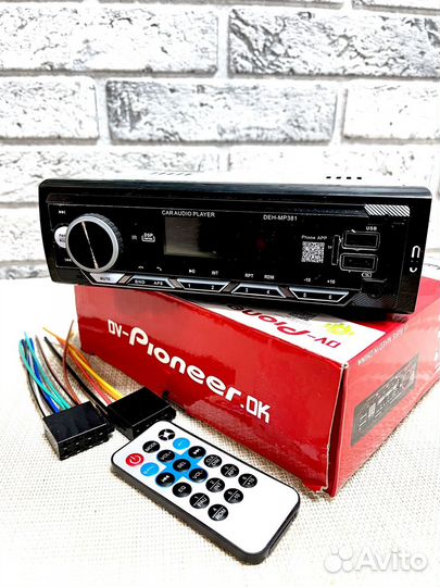 Автомагнитола 1 Din Pioneer.OK DEH 50W x4