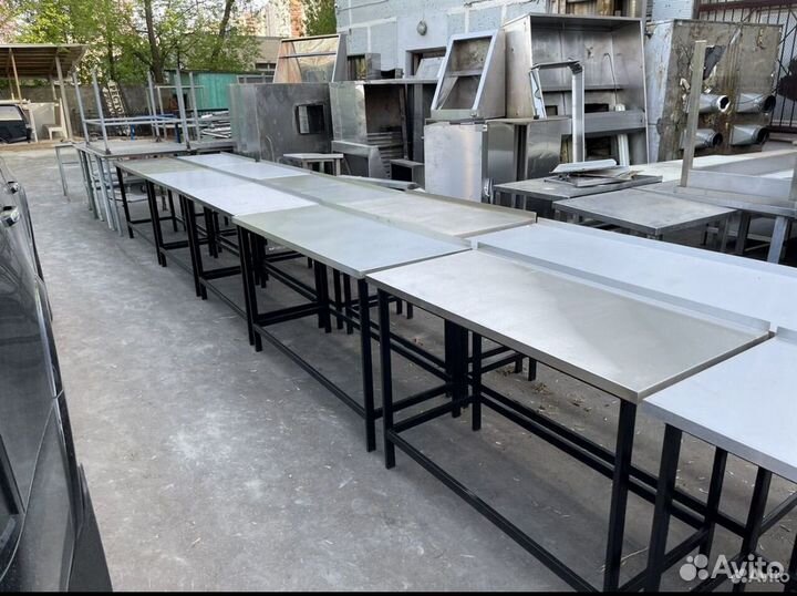 Столы из нержавейки бу