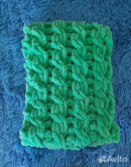 Шарф из Ализе пуффи