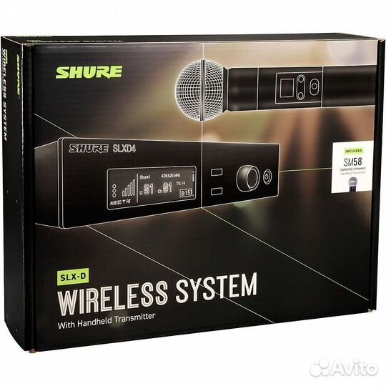 Shure slxd24E/SM58 J53 (562-606 мгц)