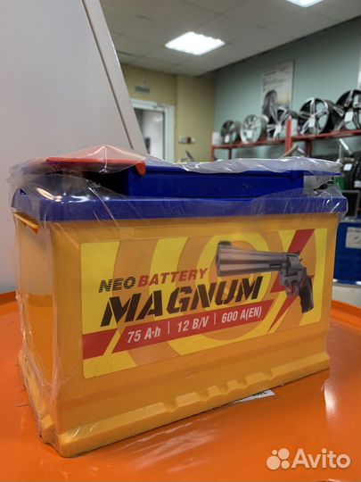 Аккумулятор 75 A/h Magnum прямая полярность
