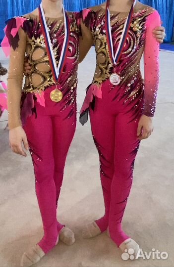 Купальник комбинезон для гимнастики 134