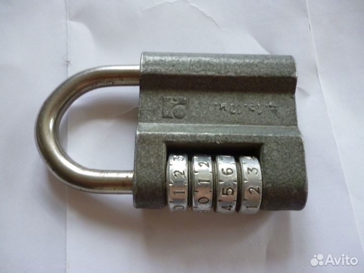 Кодовый замок СССР навесной