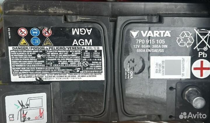 АКБ Varta Agm 68