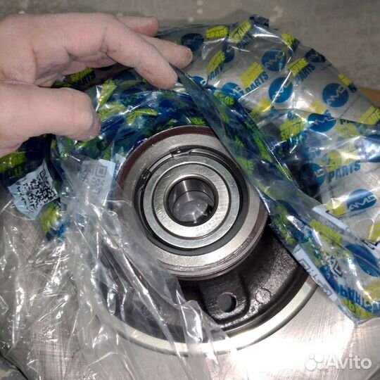 Ситроен С4 диски тормозные задние с подшипником