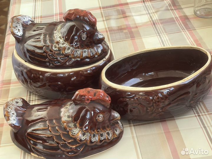 Горшочки-курочки для запекания