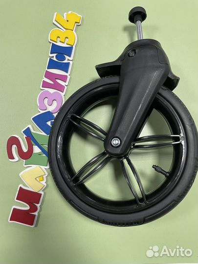 Колесо переднее поворотное к коляске 10