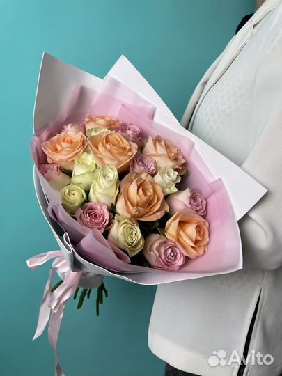 Цветы с доставкой Букеты цветов, Розы, Хризантемы