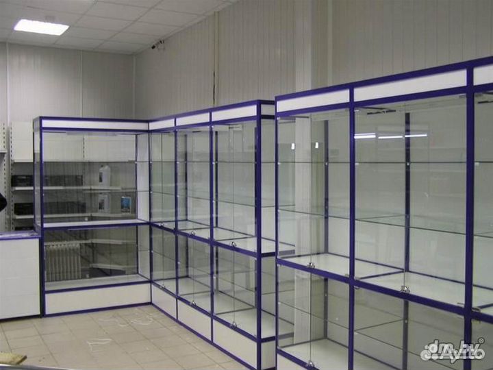 Стеллажи, шкафы алюминиевые б/у