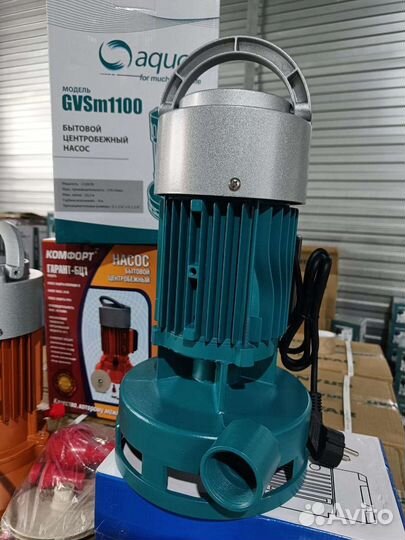 170л/м 1100Ват,Насос центробежный Aqaur 1100 бц2