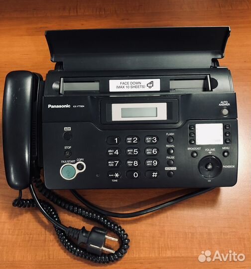 Факс panasonic kx-ft934ru