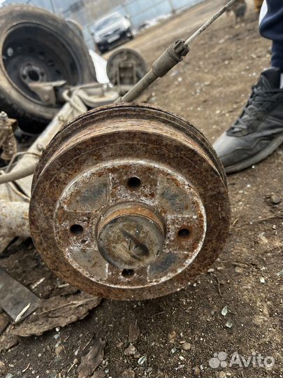 Задний барабан в сборе кулак Symbol Симбол L R