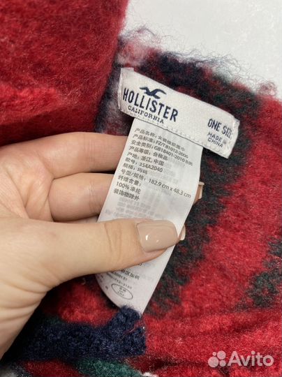 Снуд зимний шарф женский holliser 2 метра