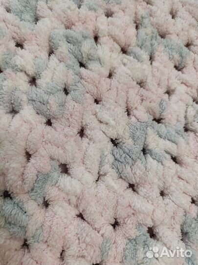 Плед детский вязаный ручная работа