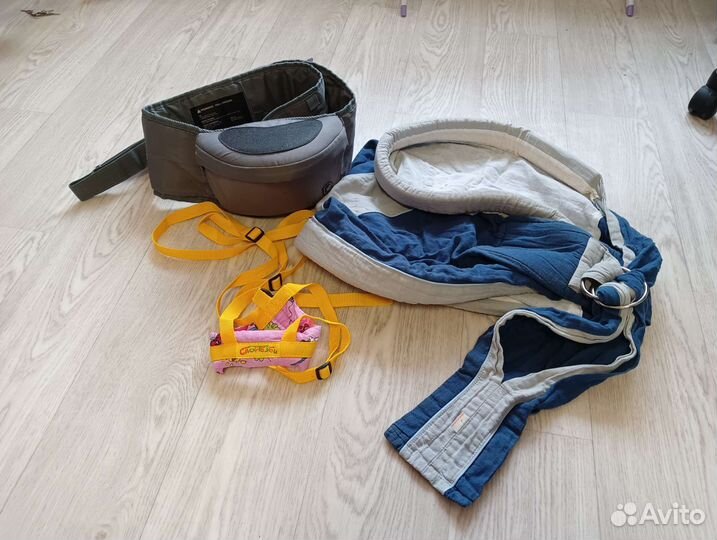 Слинг с кольцами, хипсит, ходунки