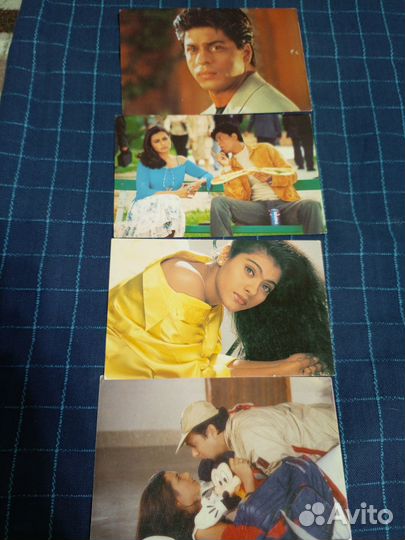 Открытки с индийскими актерами