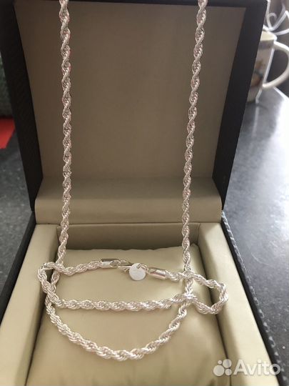 Серебряная цепь 925