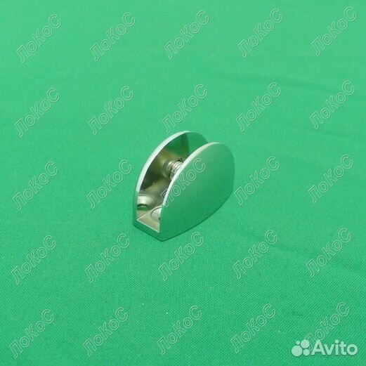 Полкодержатель для дсп (10,8мм, 200шт/уп), хром