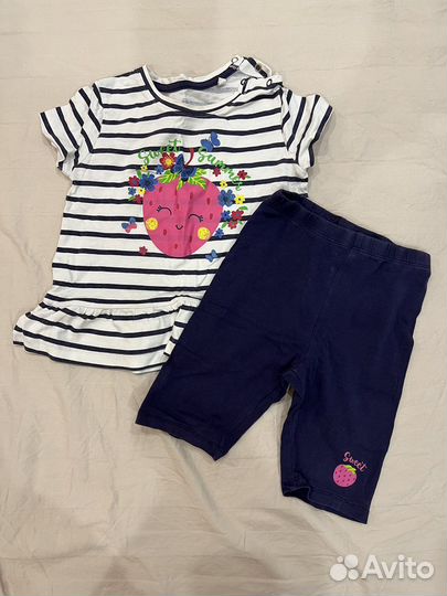 Пакет вещей на девочку 86-104