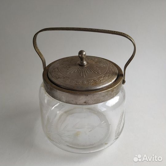 Сахарница стекло СССР