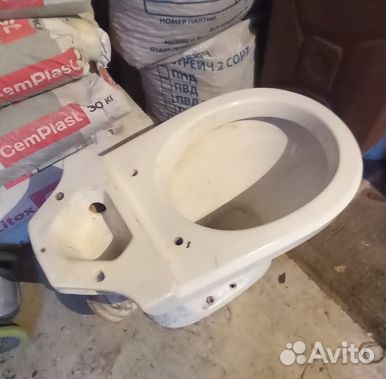 Унитаз строительный бу