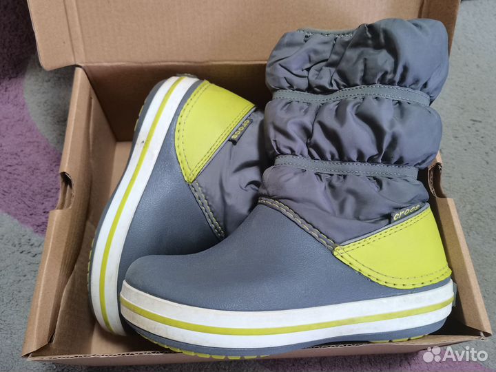 Crocs сапоги детские