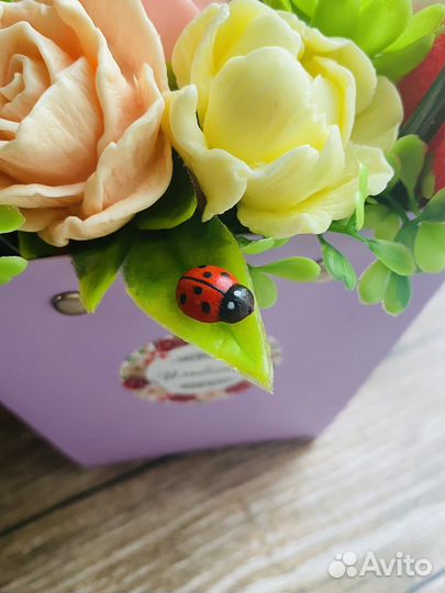 Мыло ручной работы букеты