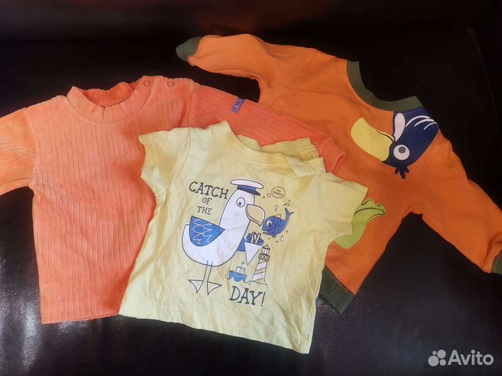 Вещи пакетом на мальчика от 0 до 6 мес