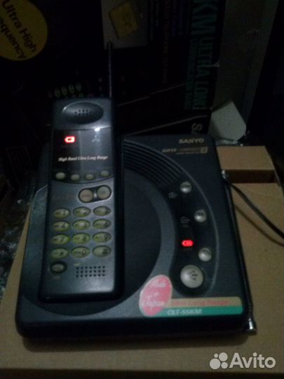 Радиотелефон sanyo ретро