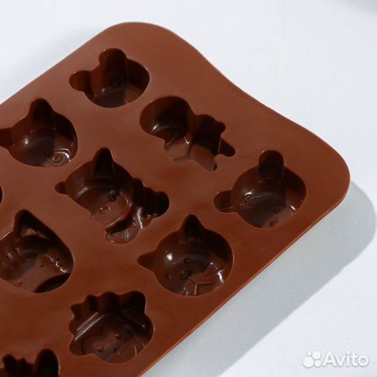 Форма силиконовая для льда и кондитерских украшени