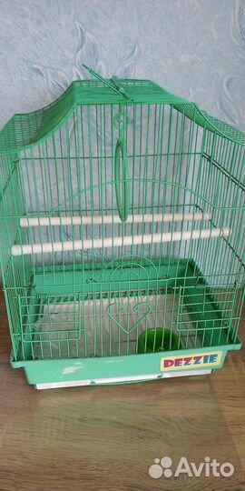 Клетка для птиц высота 38,ширина 29,длина 22