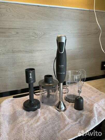 Блендер погружной polaris PHB 1283 Silent черный