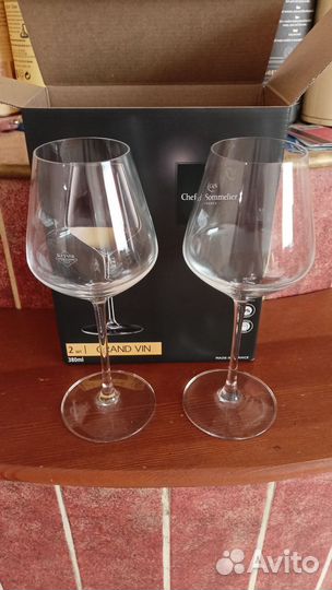 Бокалы grang vin 380/450 ml chef sommelier 4шт