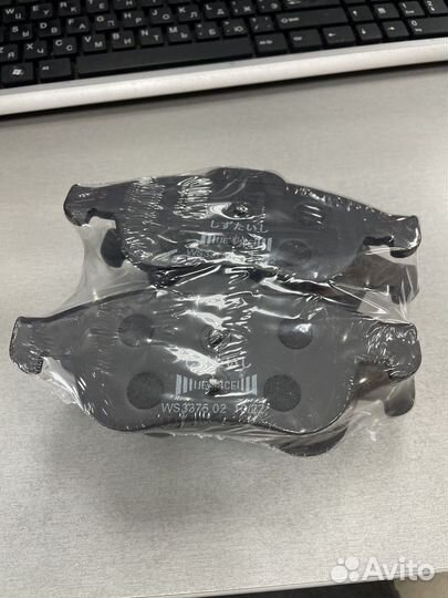 Передние тормозные колодки duster fluence