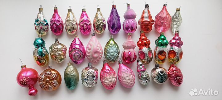 Колокольчики подвески медальоны ёлочные игрушки