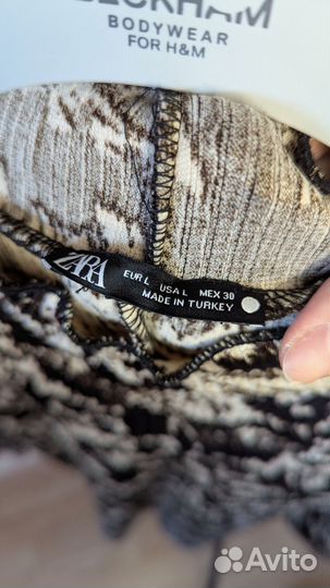 Платье zara облегающее