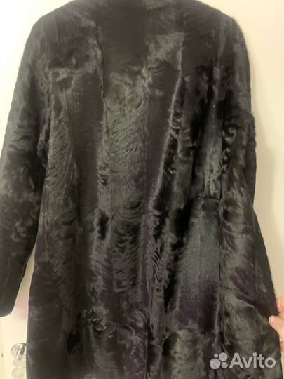 Шуба каракульча-каракуль 50-52