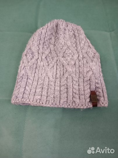 Шапка зимняя женская для девушек девочек серая