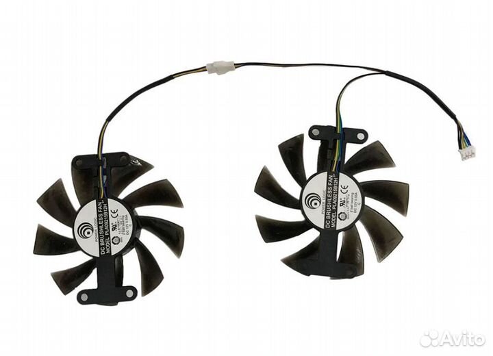 Вентилятор для видеокарты PowerColor RX 580 470