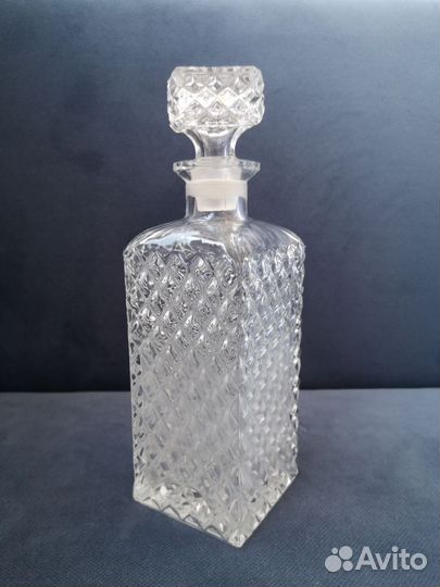 Графин и 2 стакана СССР хрусталь